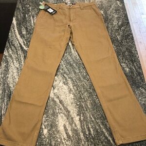 Mountain khakis Mountain pants. Size 33x34. Organic cotton. New.